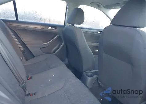 2012 Volkswagen Jetta 2.0L S из США, поврежденный, VIN 3VW1K7AJ1CM376364